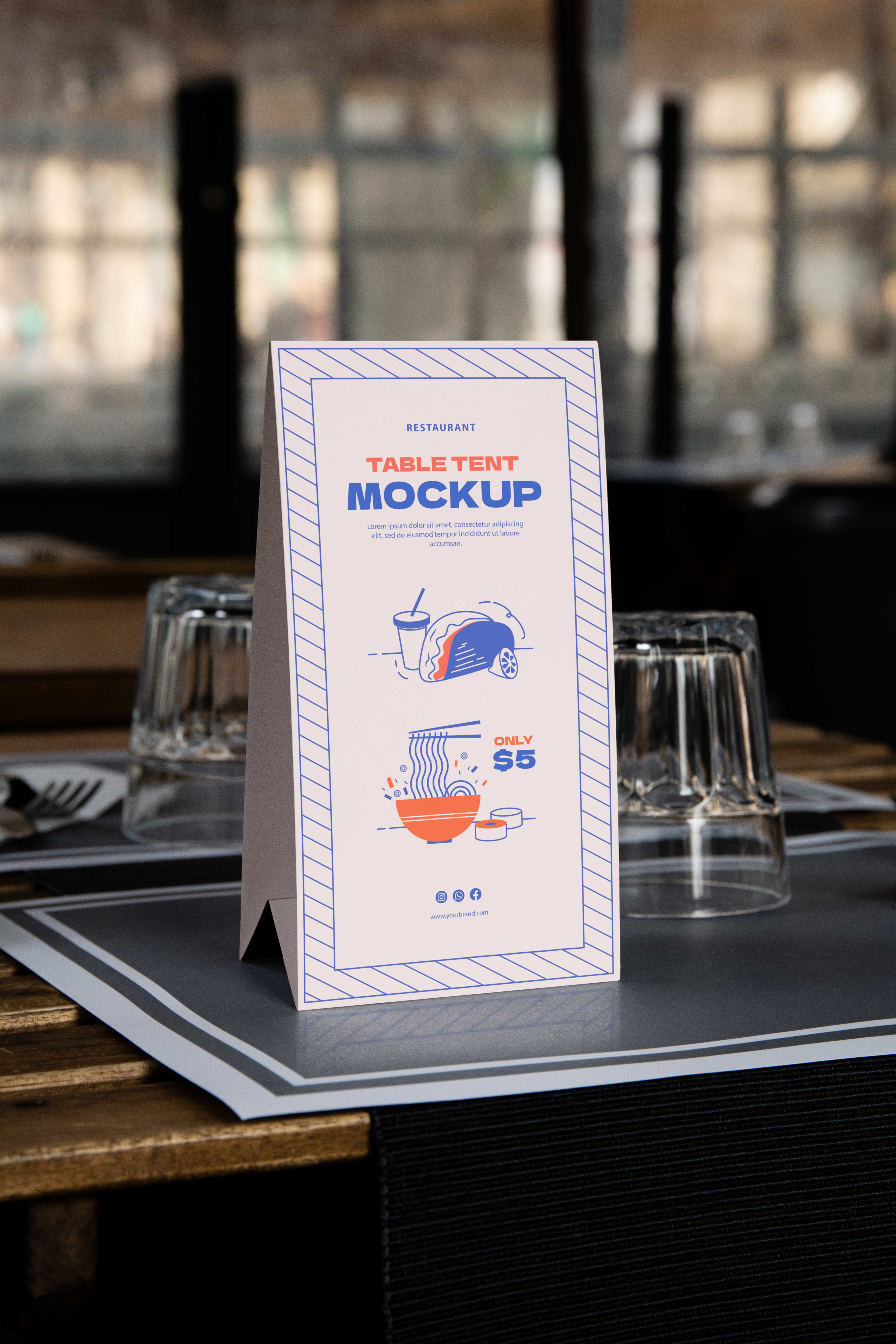menu table